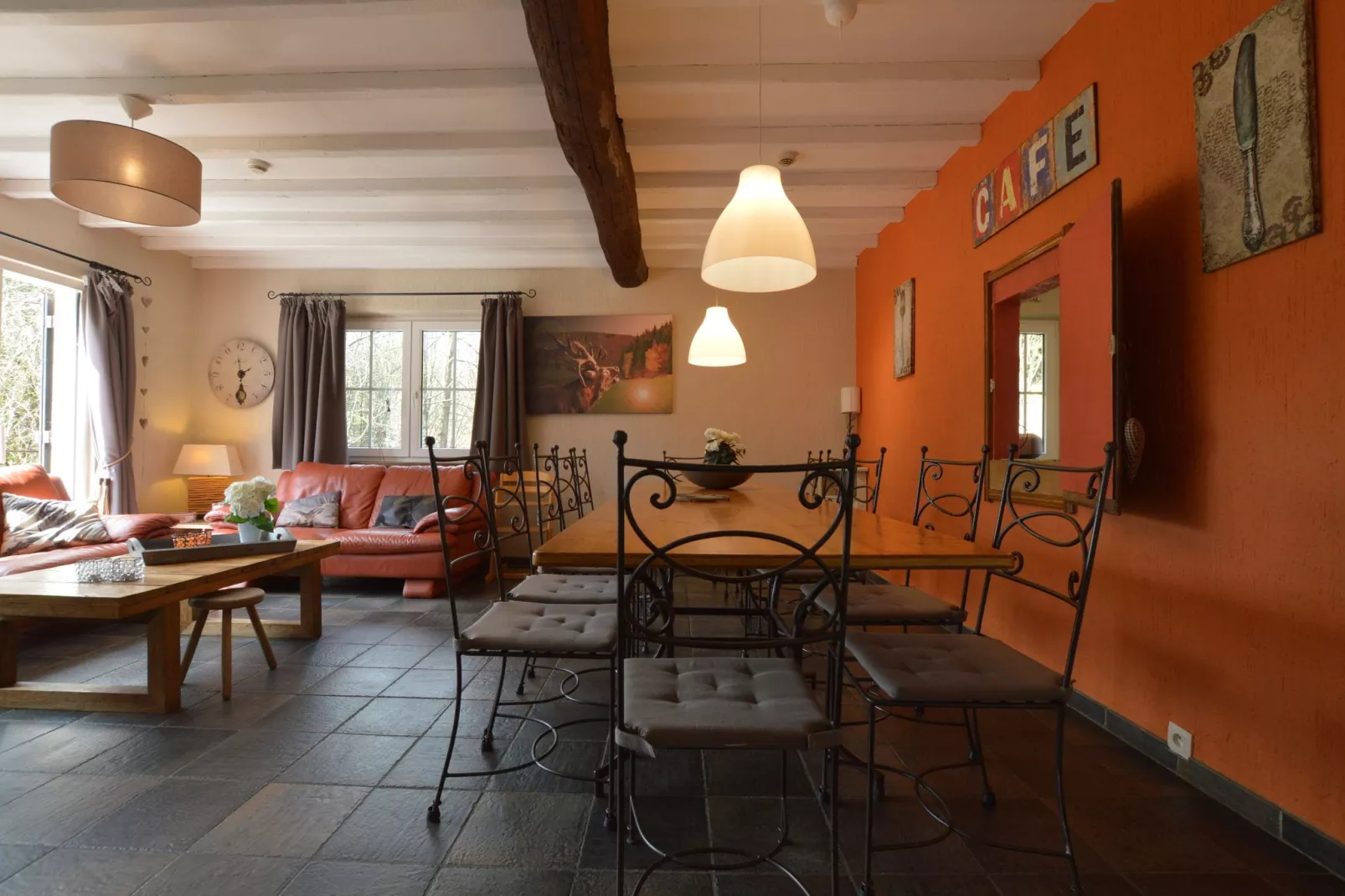 Bois et Nature-Living room