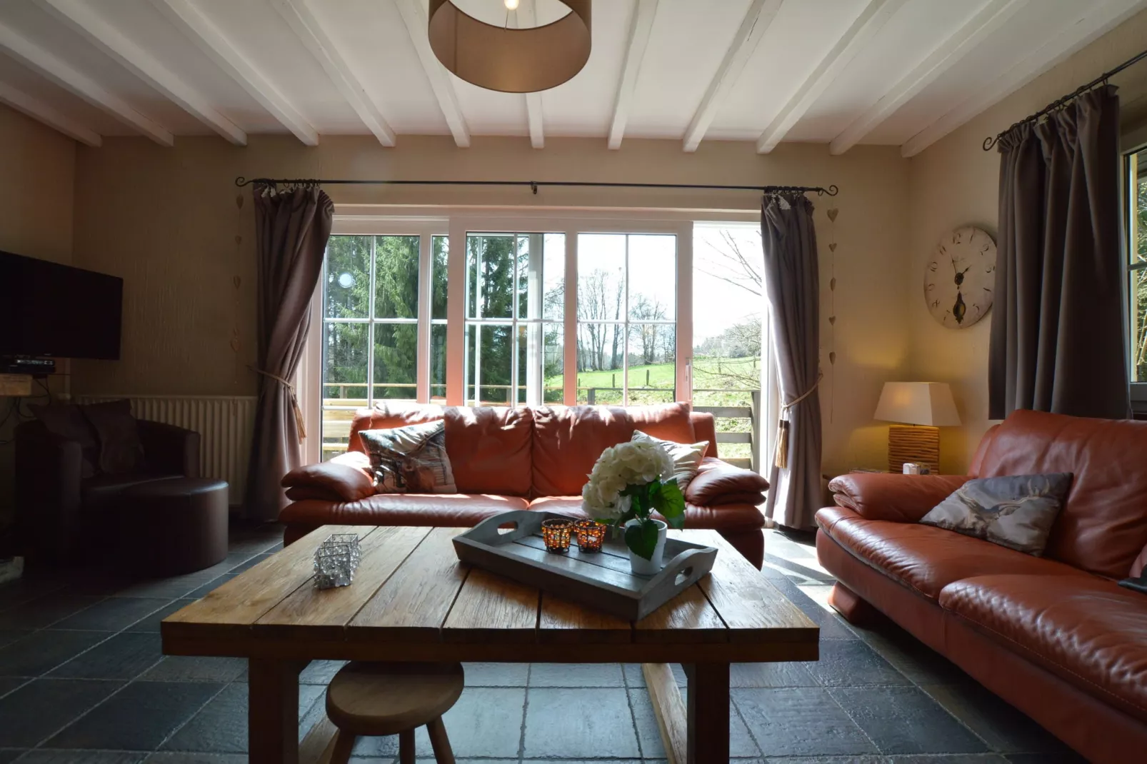 Bois et Nature-Living room