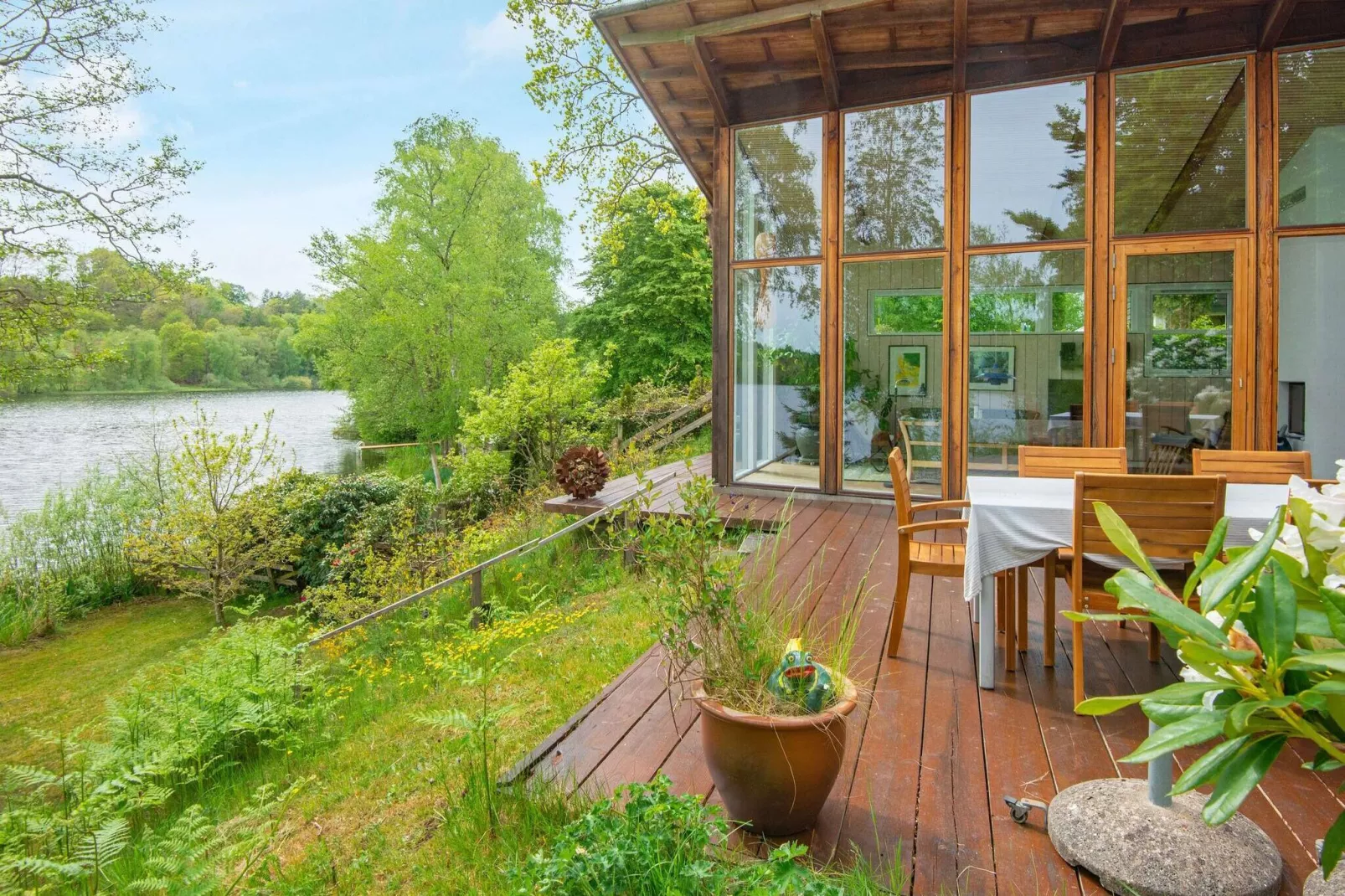 6 person holiday home in Bryrup-Water view