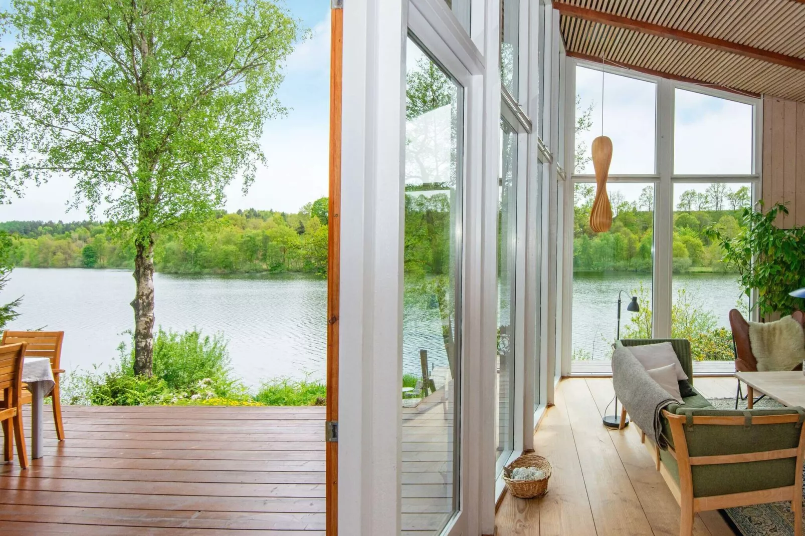6 person holiday home in Bryrup-Water view