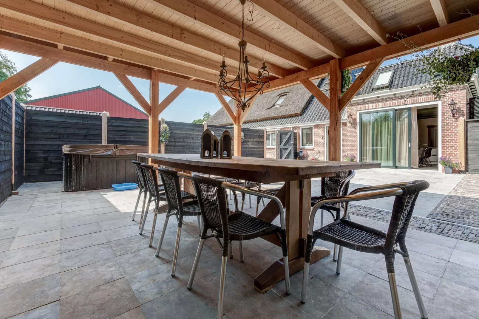 Boerderij Koatstertille-Terrace balcony