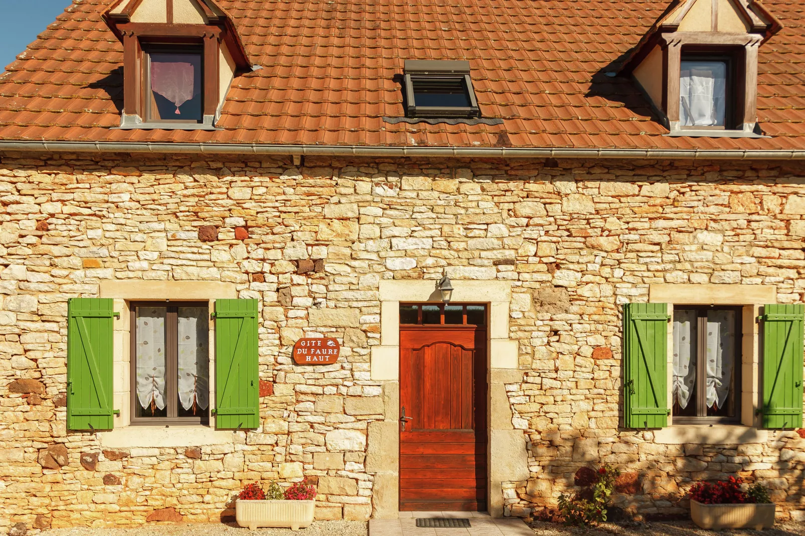 Maison de vacances Lavercantiere-Außenbereich Sommer