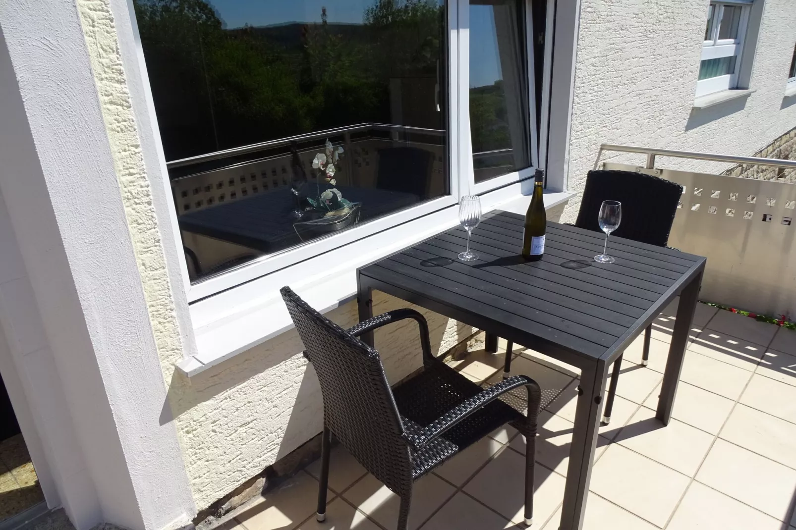 Ferienwohnung Rosenberg-Terrace balcony