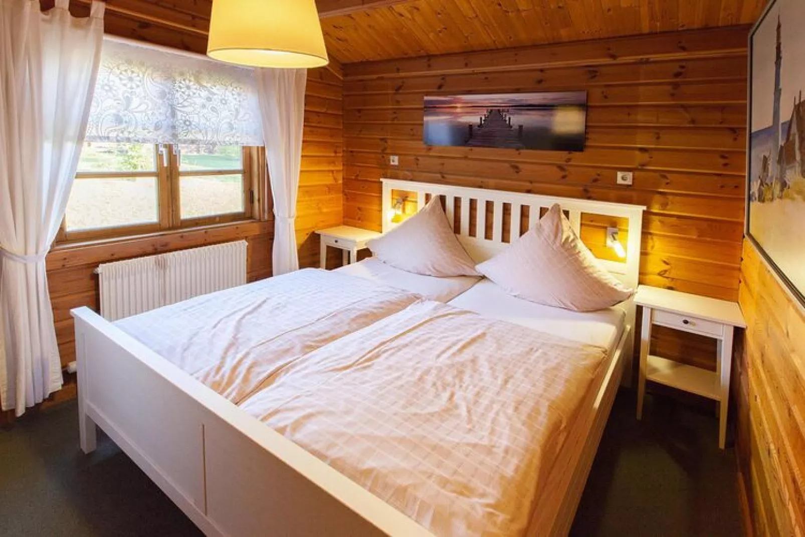 Ferienpark Lauterdörfle -Typ C Tauber 4 Pers 60 qm-Schlafzimmer