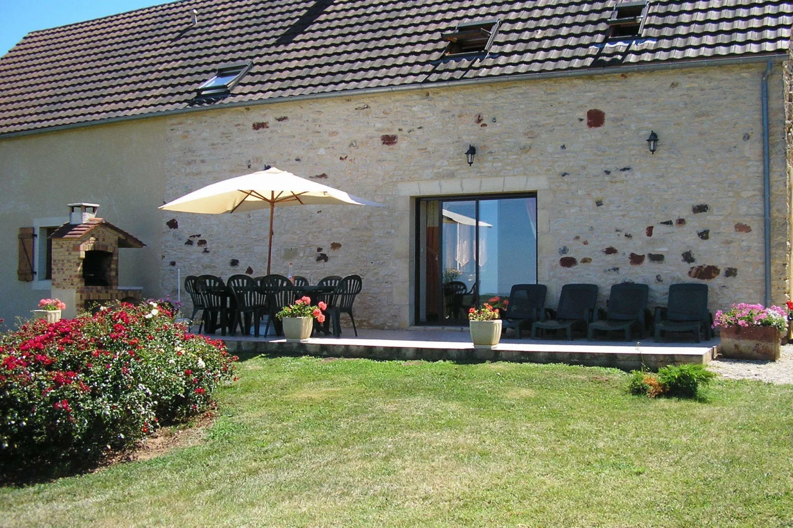Maison de vacances Lavercantiere-Terrassenbalkon