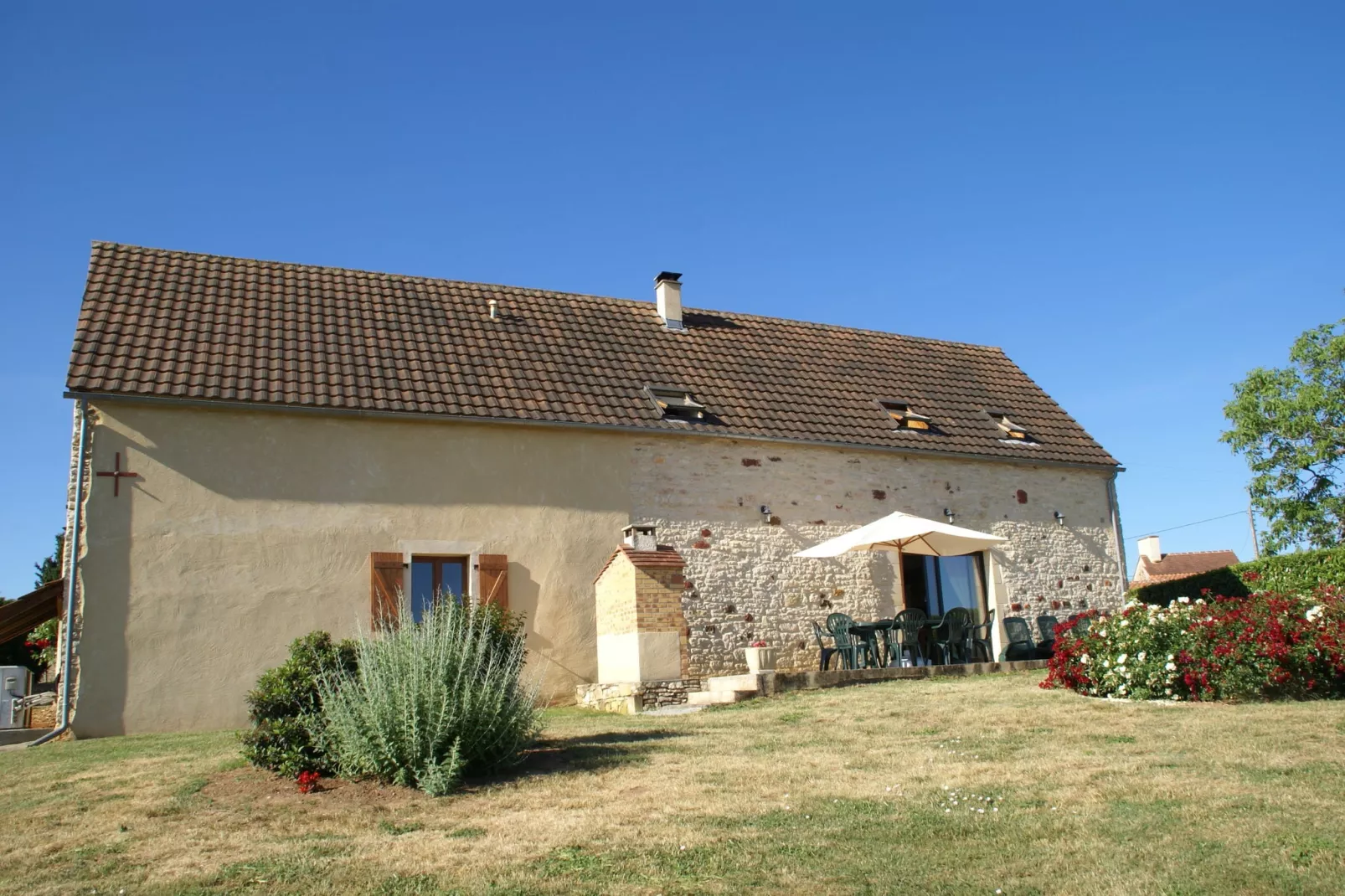 Maison de vacances Lavercantiere-Gärten Sommer