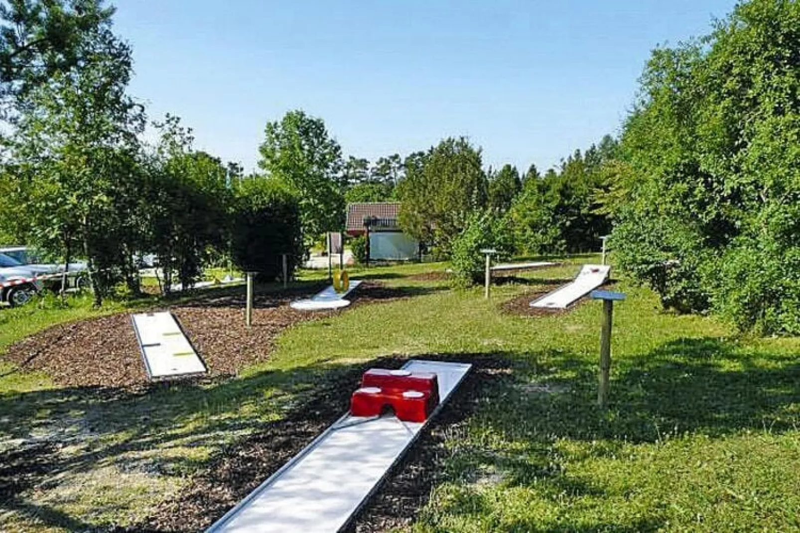 Ferienpark Lauterdörfle -Typ C Tauber 4 Pers 60 qm-Gärten Sommer