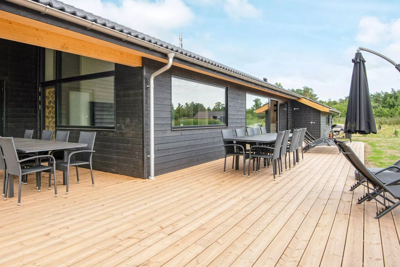 14 Personen Ferienhaus in Ebeltoft-By Traum-Aussicht