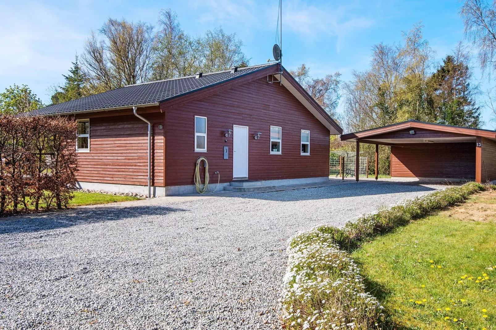 8 Personen Ferienhaus in Glesborg-Aussicht