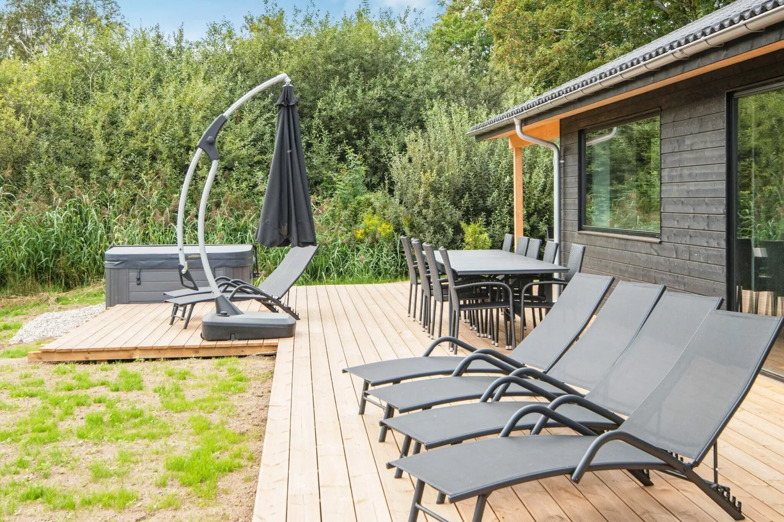 14 Personen Ferienhaus in Ebeltoft-By Traum-Aussicht