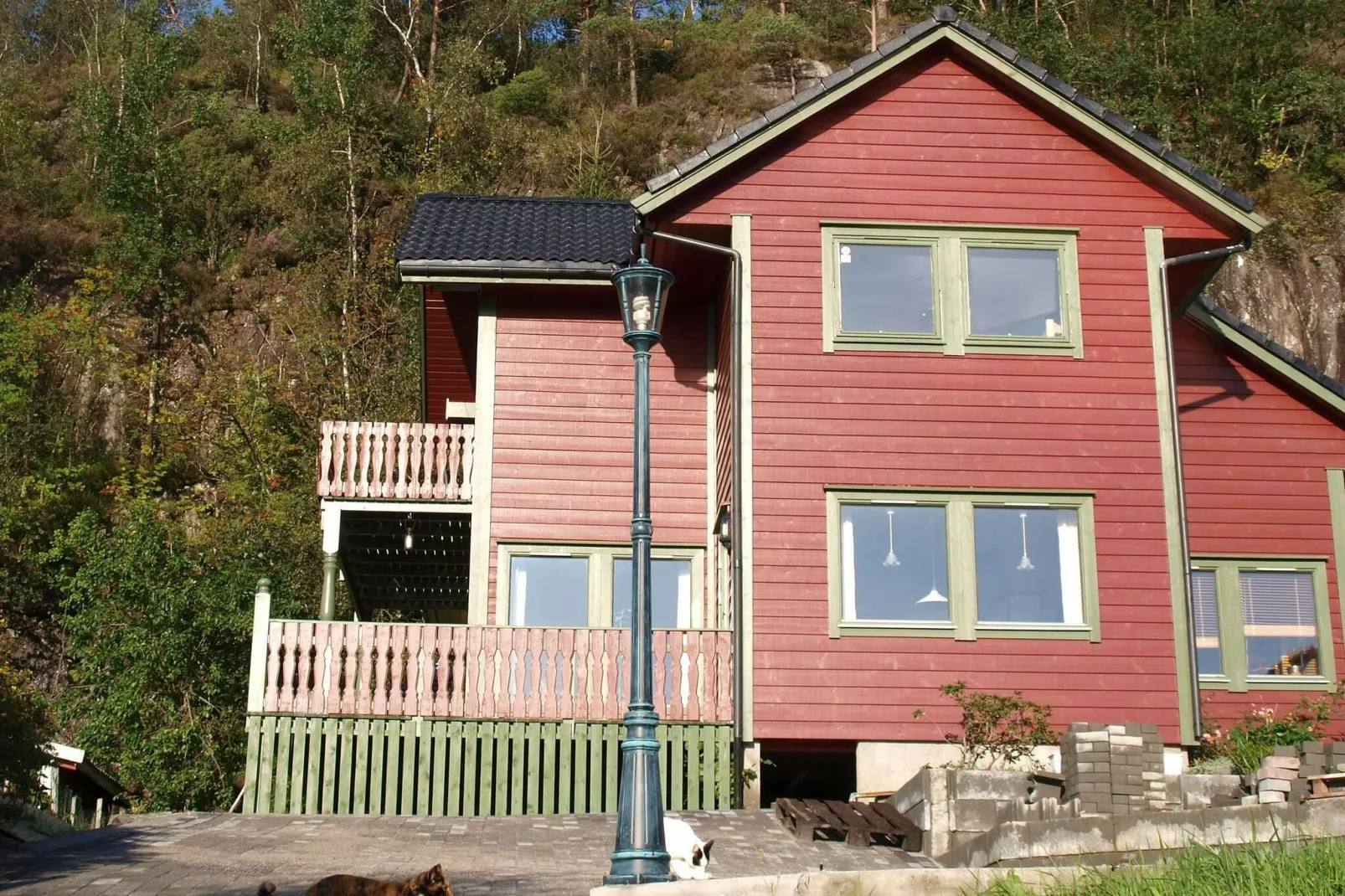 10 Personen Ferienhaus in HOSTELAND-By Traum-Außenbereich