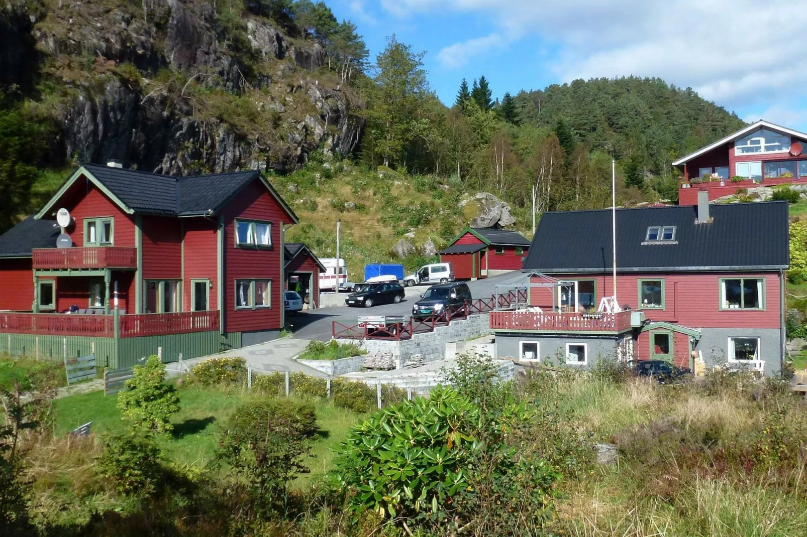 10 Personen Ferienhaus in HOSTELAND-By Traum-Außenbereich