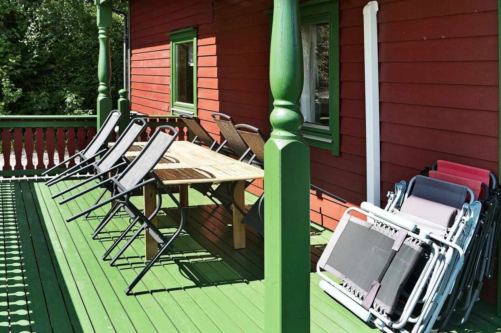 10 Personen Ferienhaus in HOSTELAND-By Traum-Außenbereich