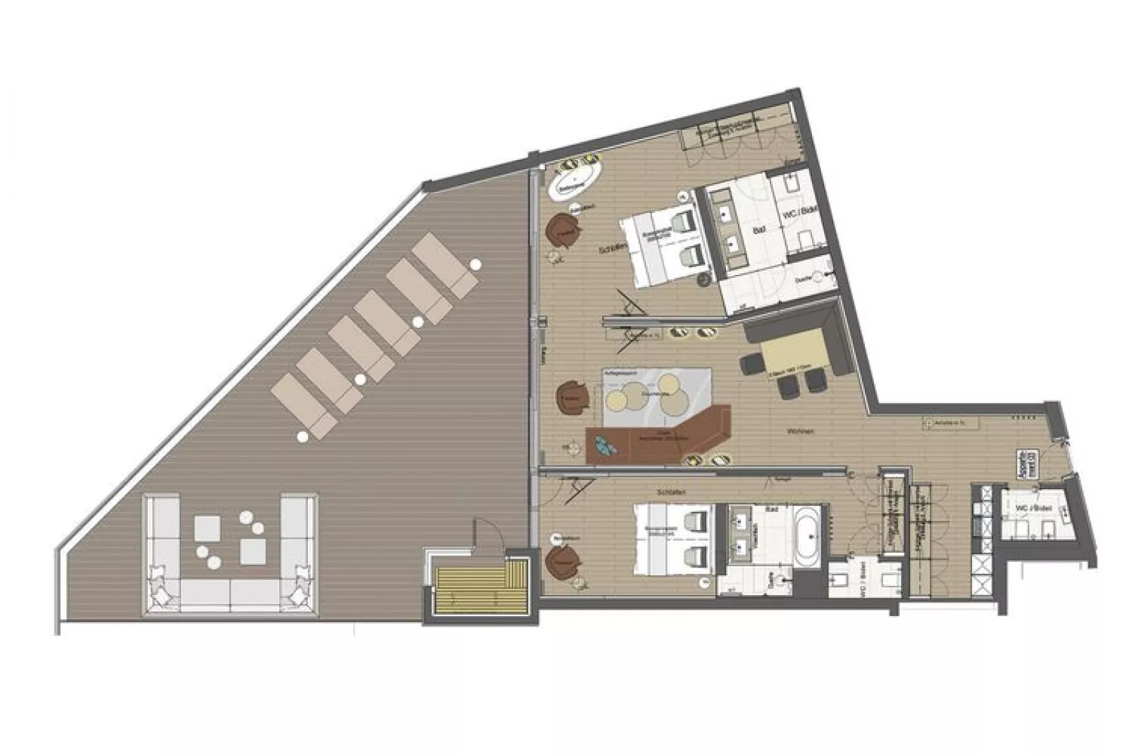 Mountain View Lofts - Bergkristall-Floor plan