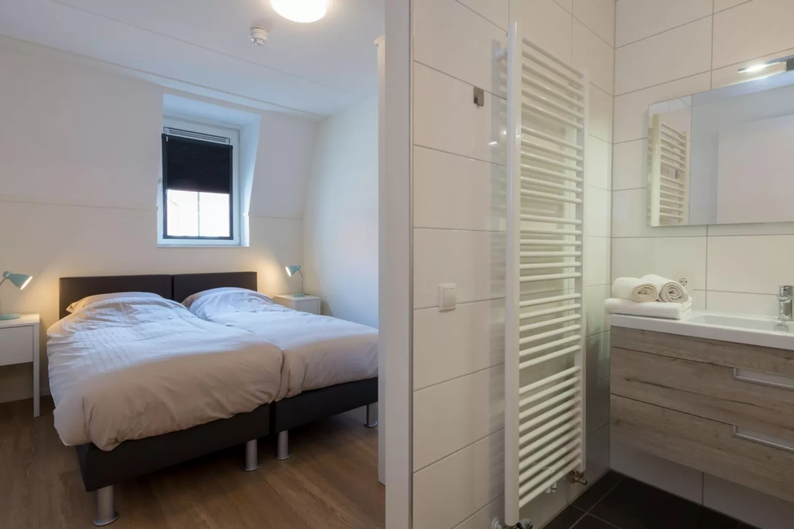 Appartement Duinhof Dishoek - 6 personen sauna-Schlafzimmer