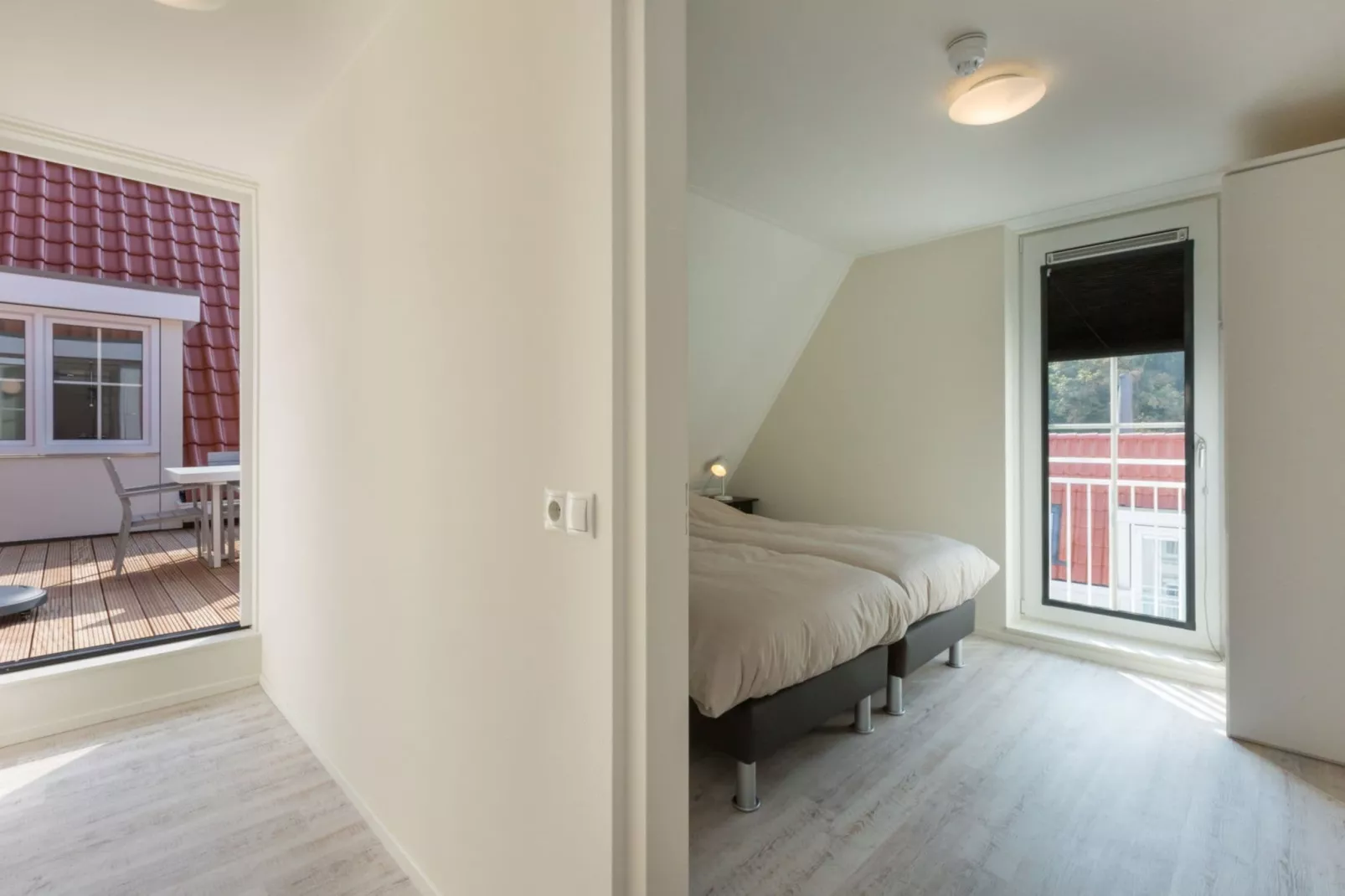 Appartement Duinhof Dishoek - 6 personen sauna-Schlafzimmer