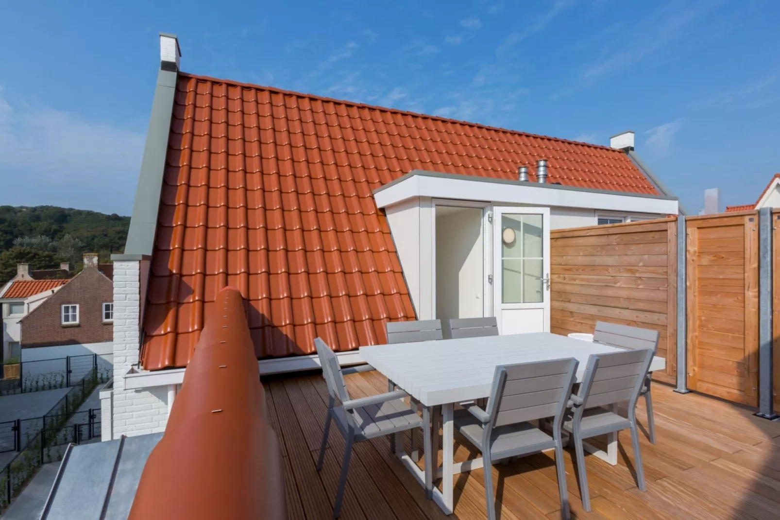 Appartement Duinhof Dishoek - 6 personen sauna-Terrassenbalkon