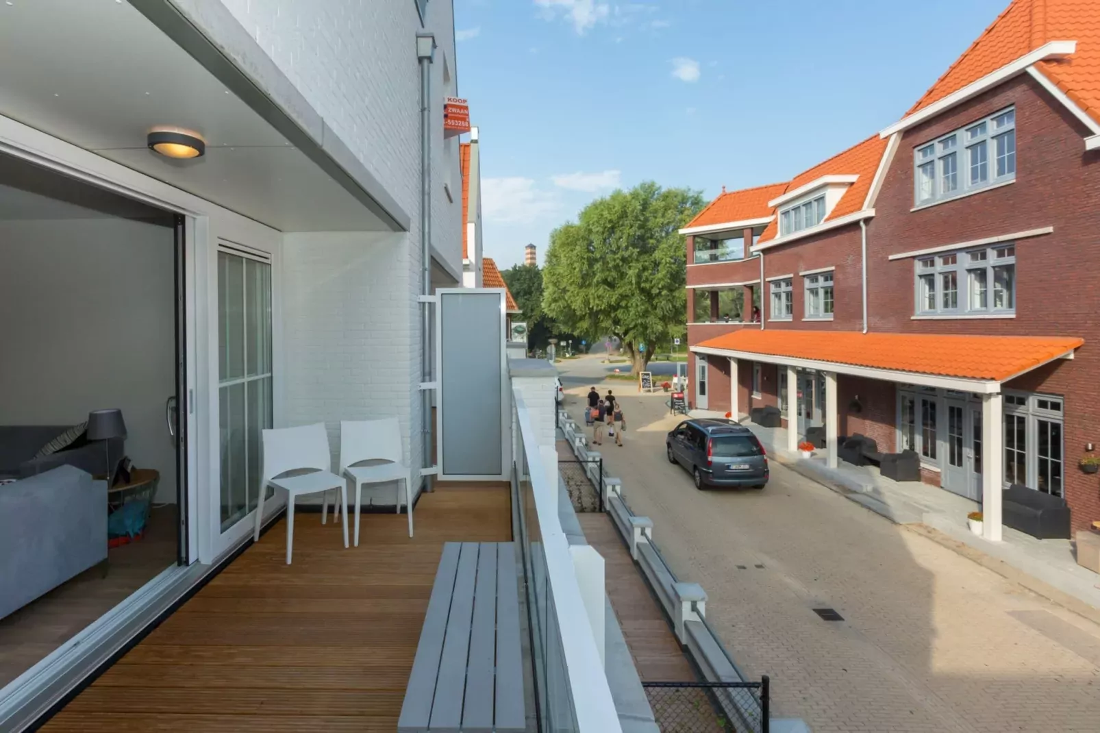 Appartement Duinhof Dishoek - 6 personen sauna-Aussicht Sommer