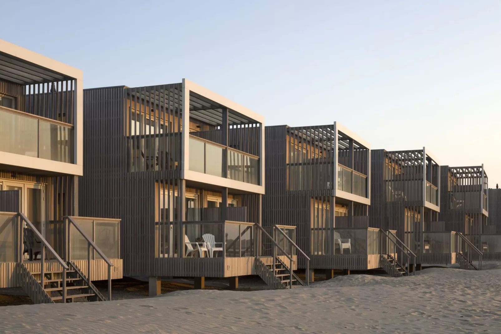 Resort Hoek van Holland-Areas summer 1km