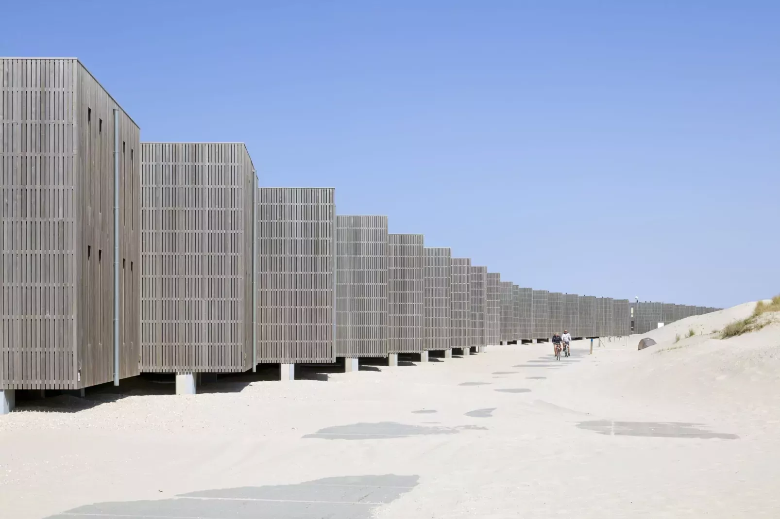 Resort Hoek van Holland-Areas summer 1km