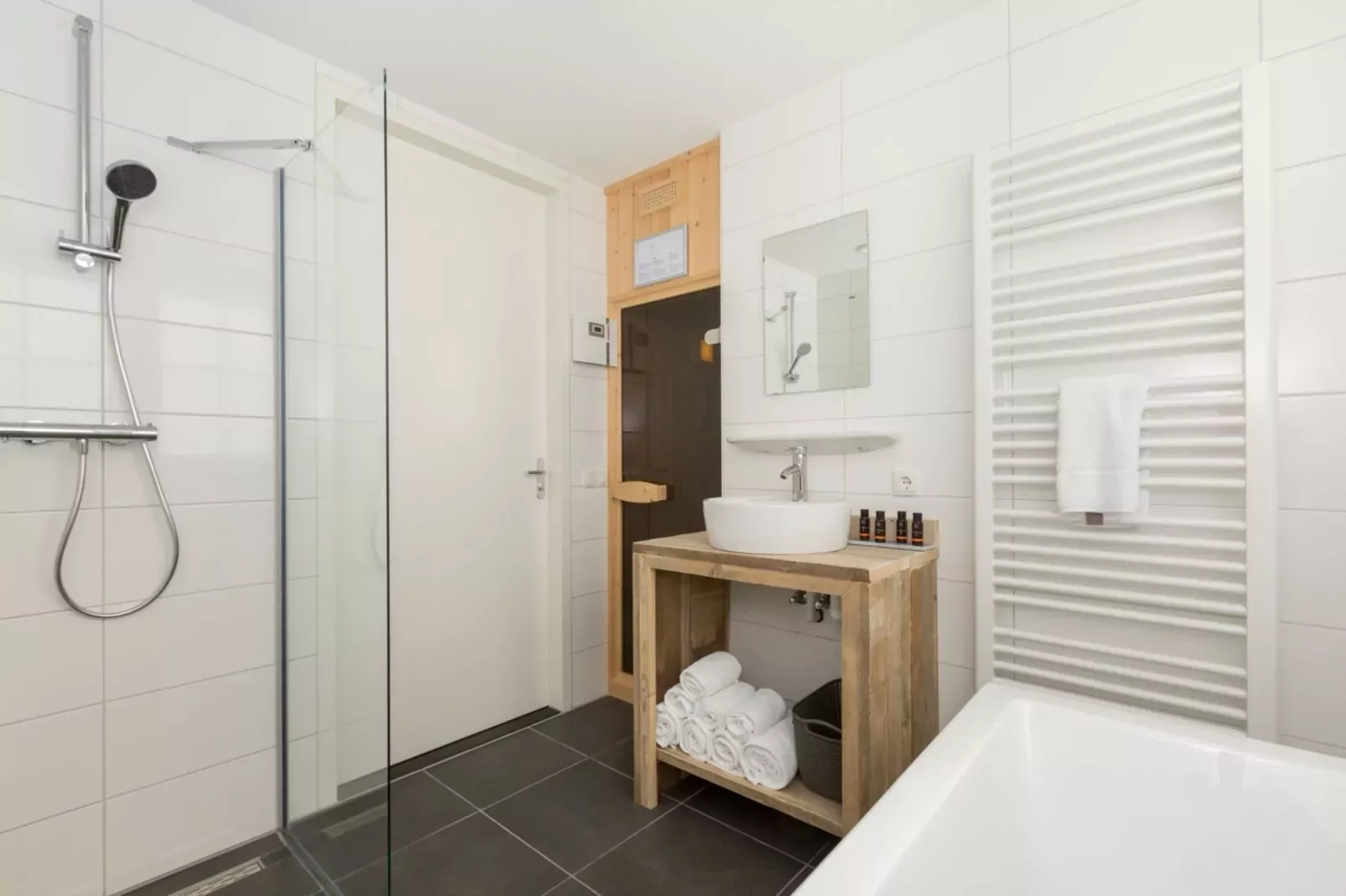 Appartement Duinhof Dishoek - 6 personen sauna-Bathroom