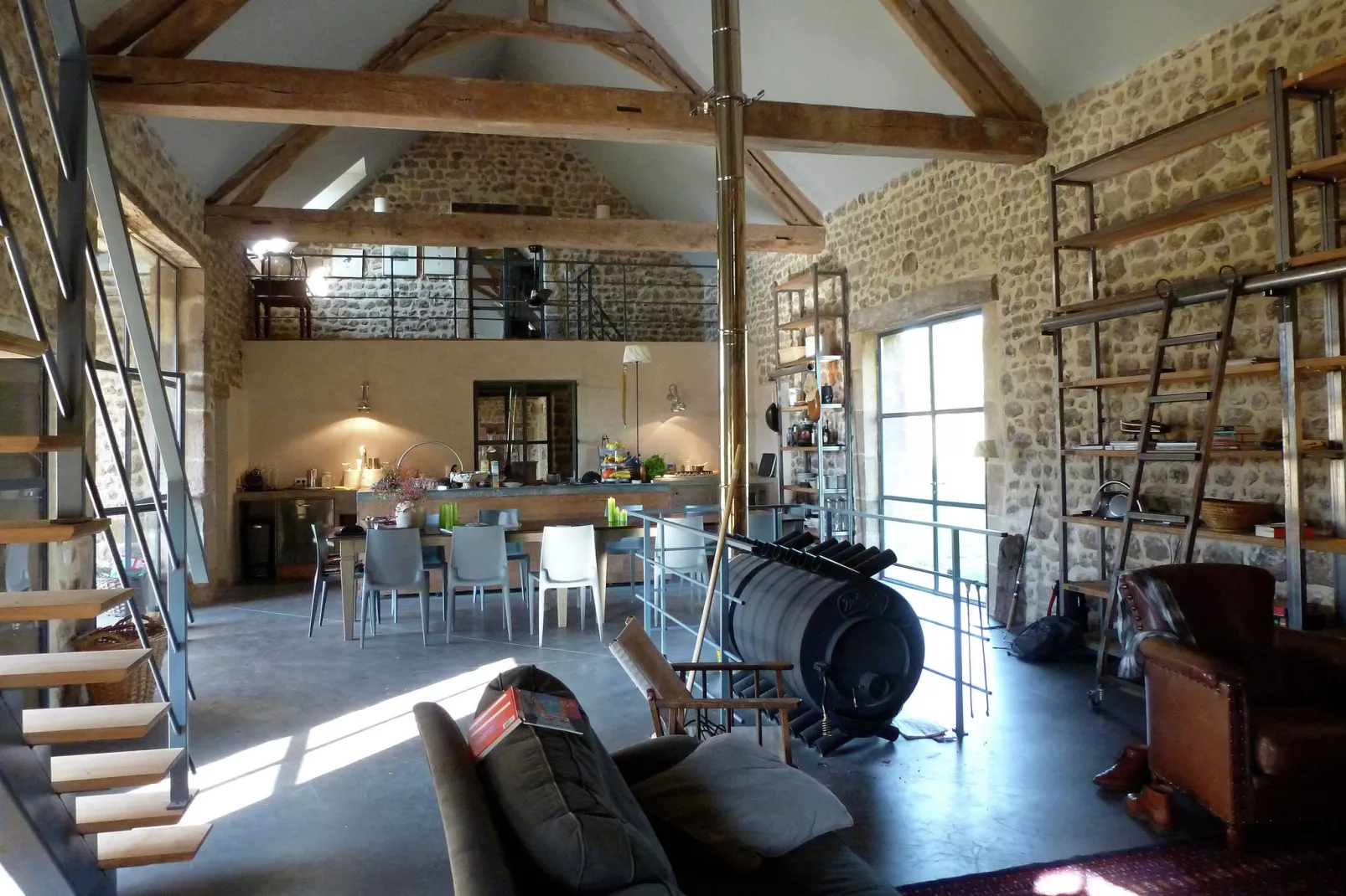 Maison de vacances - BRAIZE-Living room