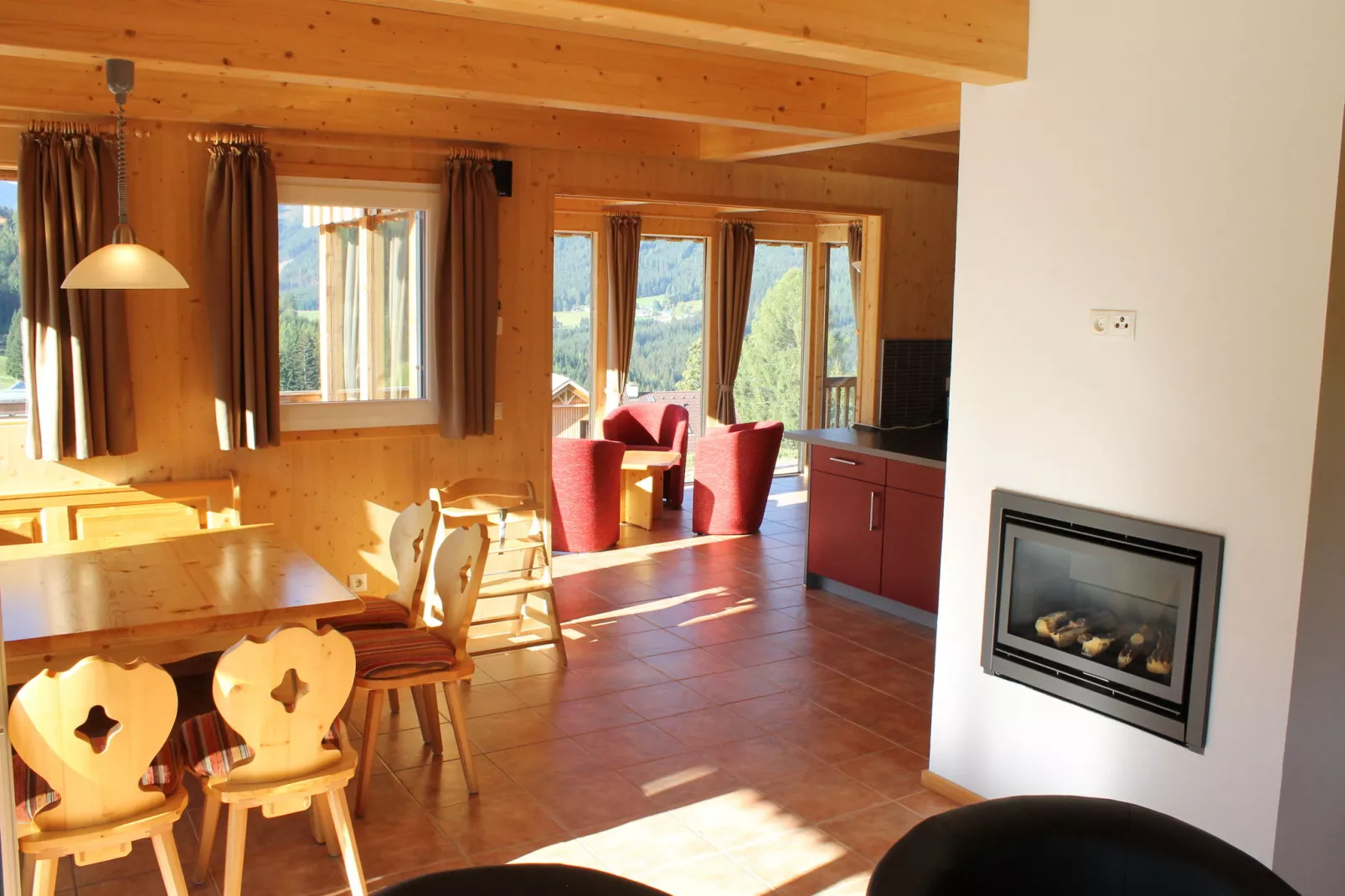 Tauern Chalet-Living room