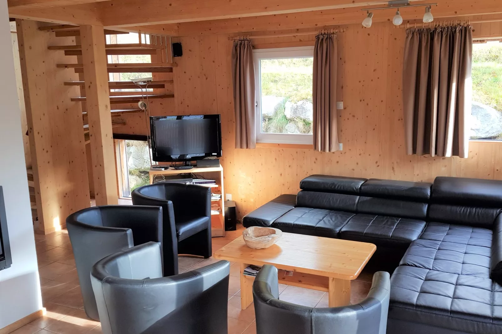 Tauern Chalet-Living room