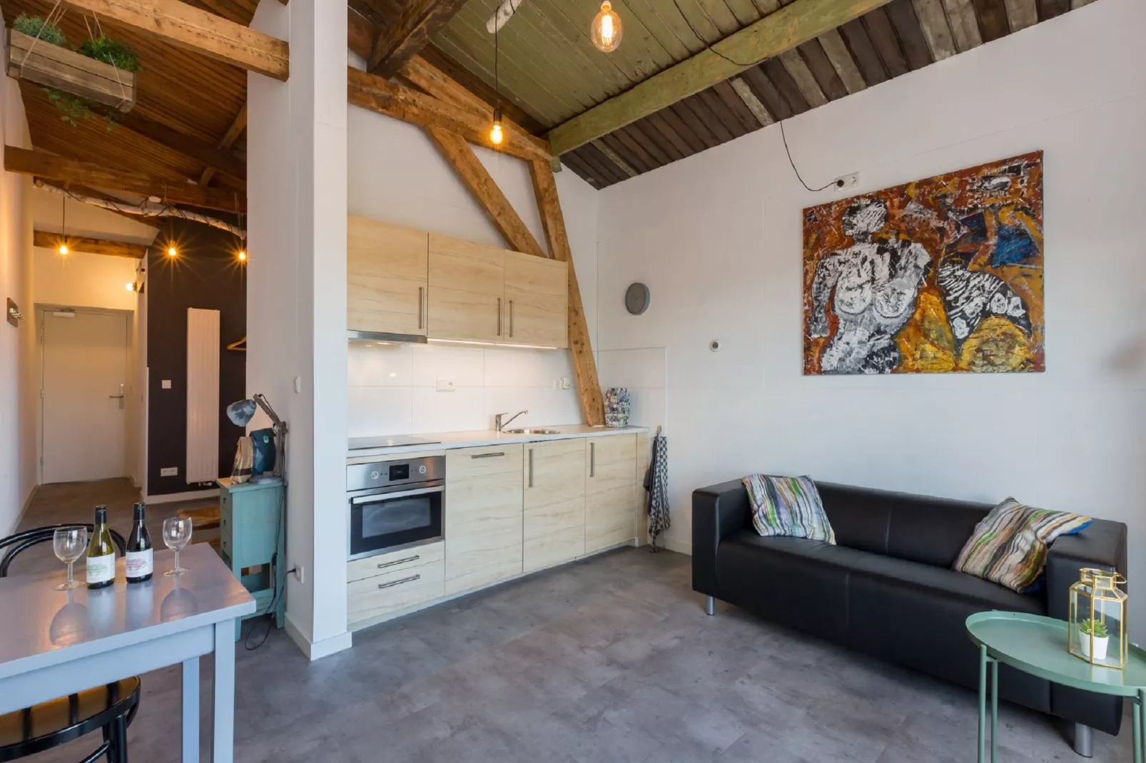 Groepsappartement Pleinzicht-Kitchen