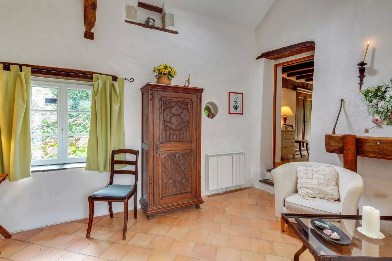 Maison de vacances St Laurent des Mortiers-Wohnzimmer