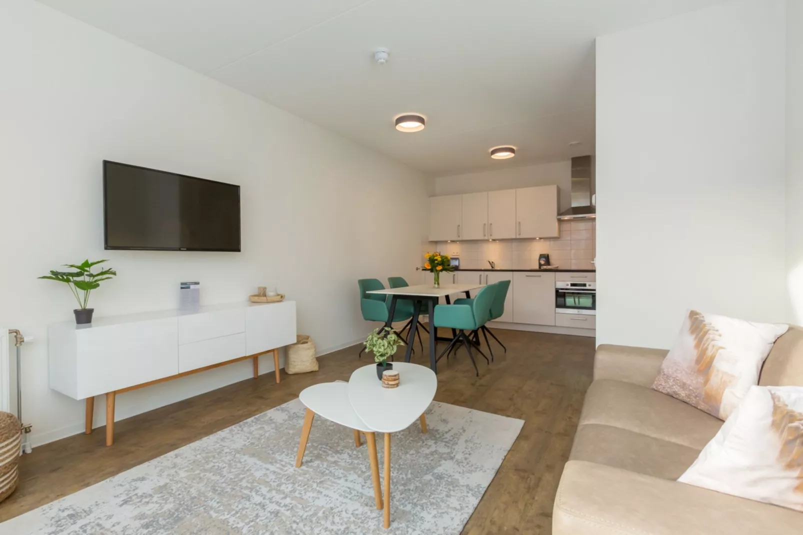 Aparthotel Zoutelande - 4 pers luxe appartement-Living room