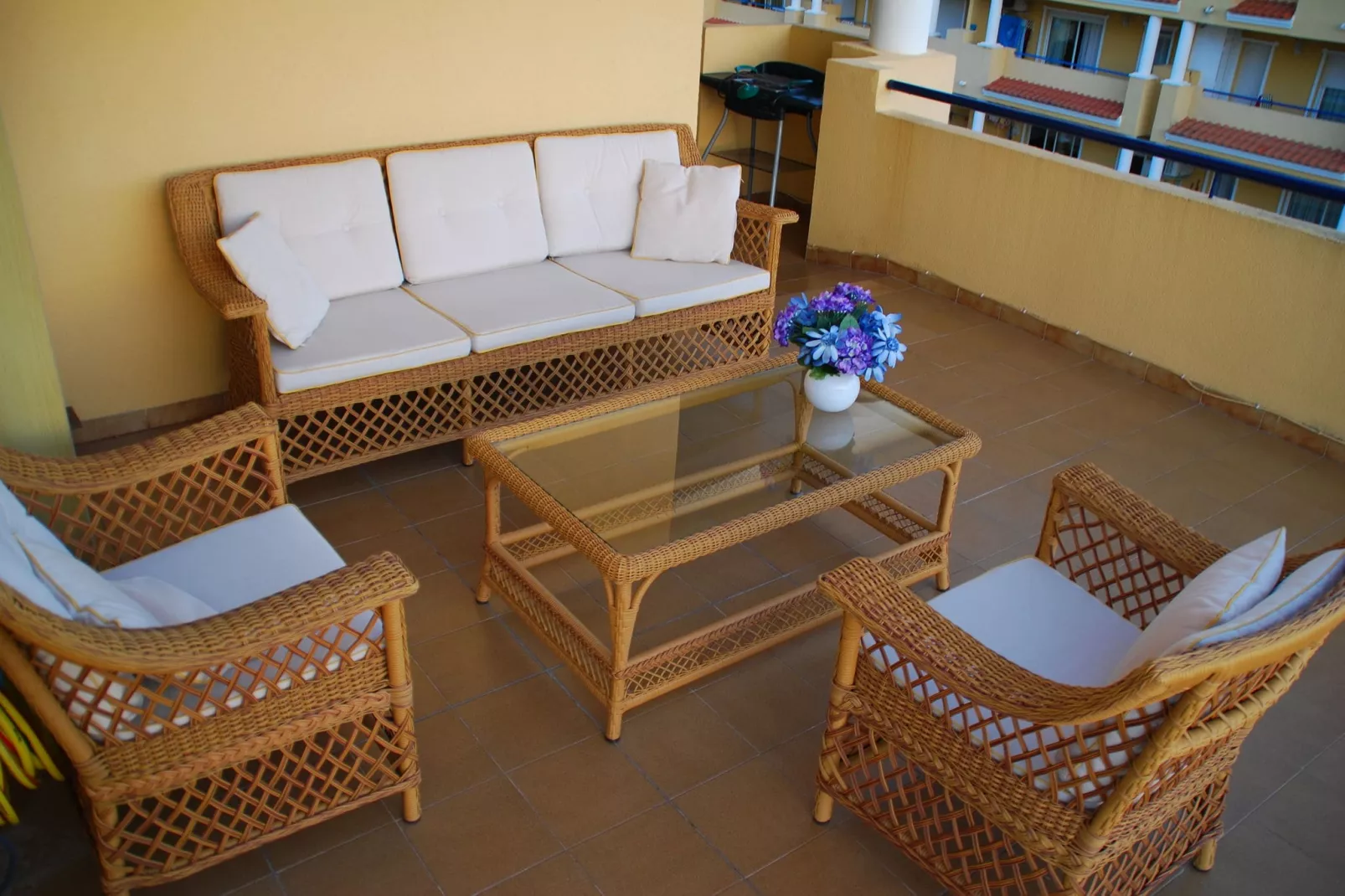 Cascadas de la Marina-Terrace balcony