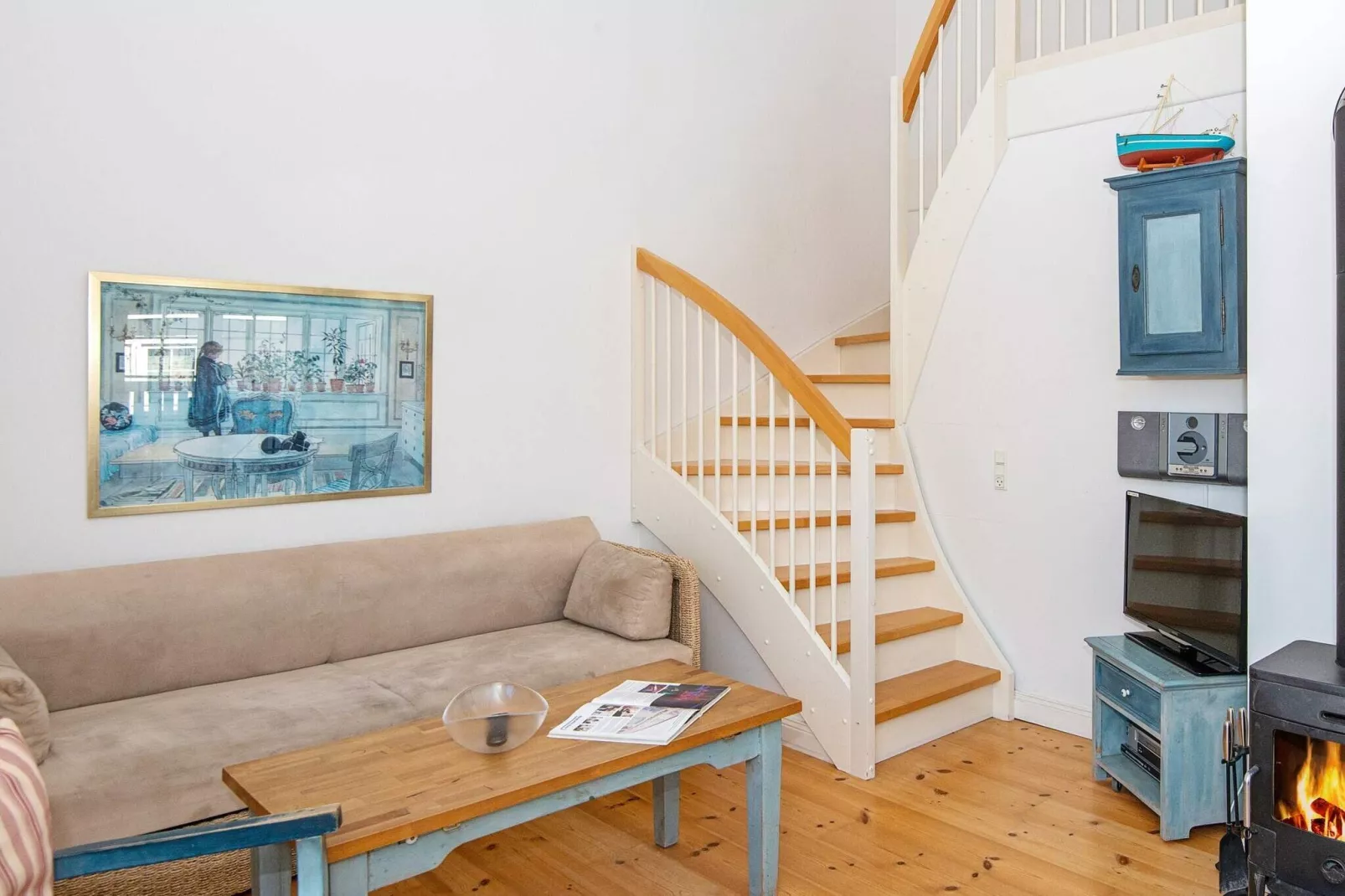 Maison de vacances pour 6 a Ringkøbing-Intérieur