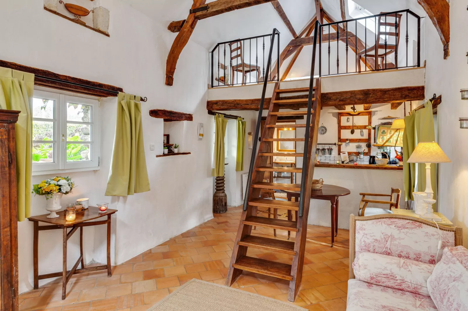 Maison de vacances St Laurent des Mortiers-Flur