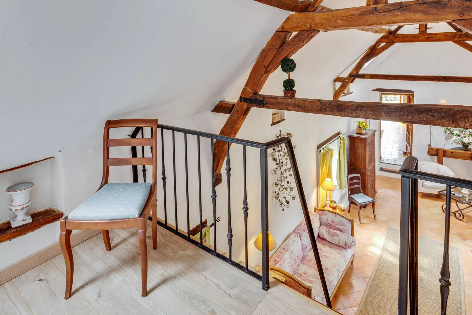Maison de vacances St Laurent des Mortiers-Flur
