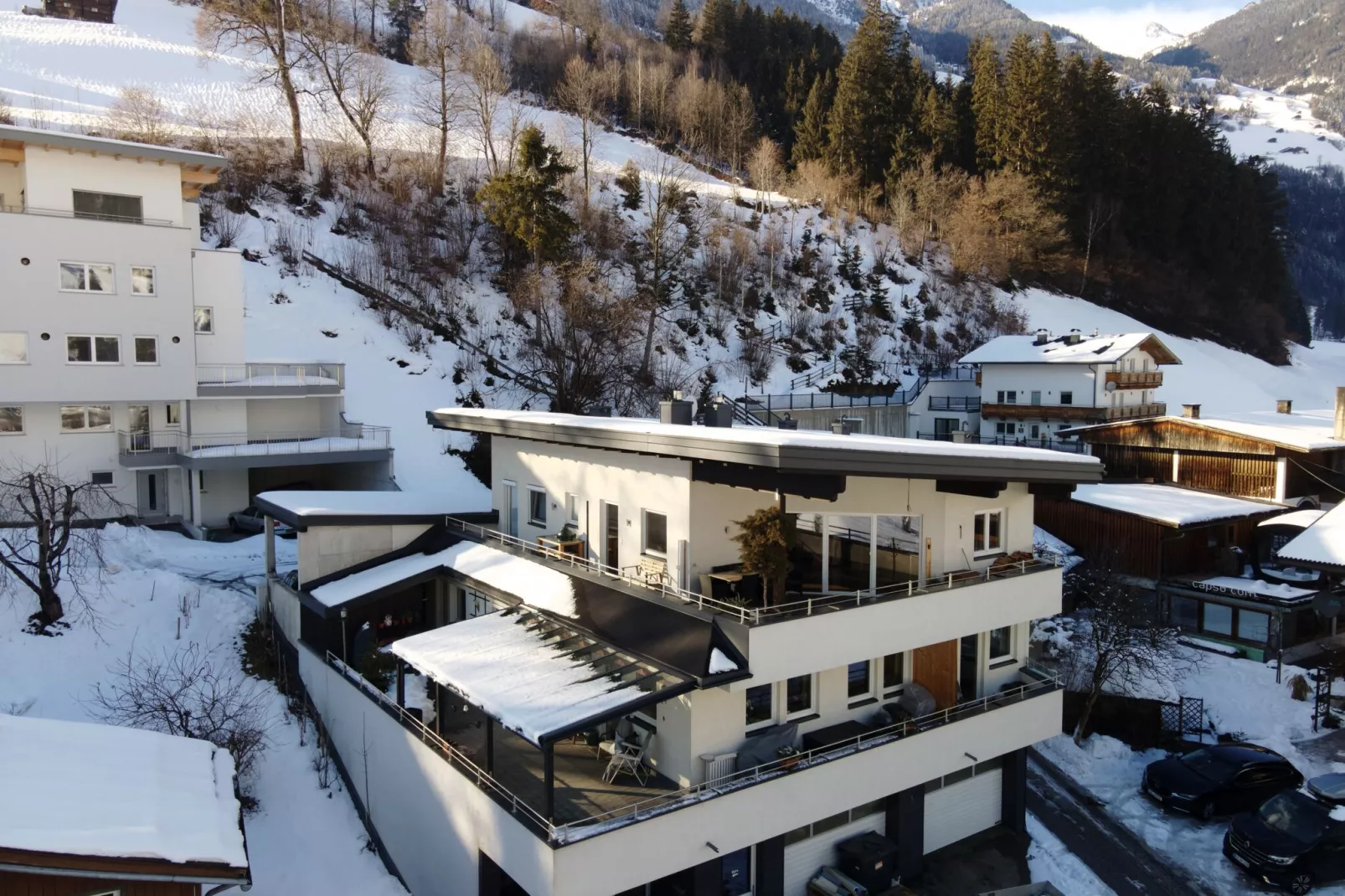Ferienwohnung Daniela-Exterior winter