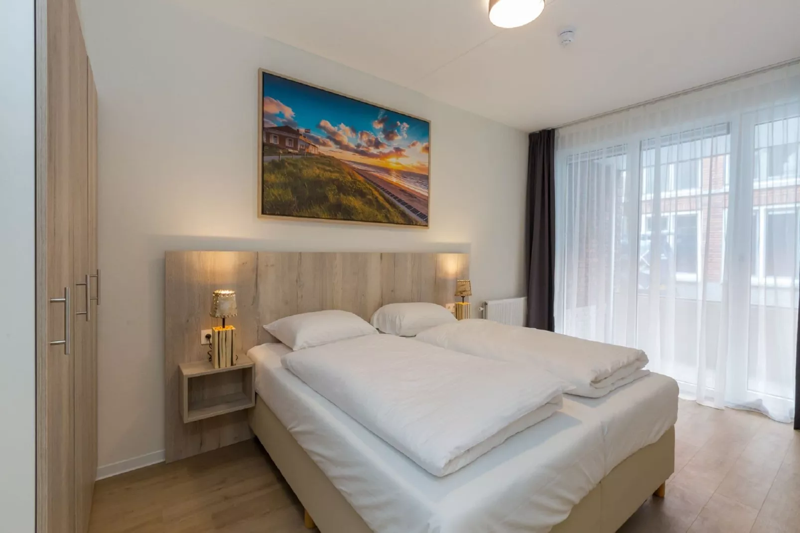 Aparthotel Zoutelande - 4 pers luxe appartement-Bedroom