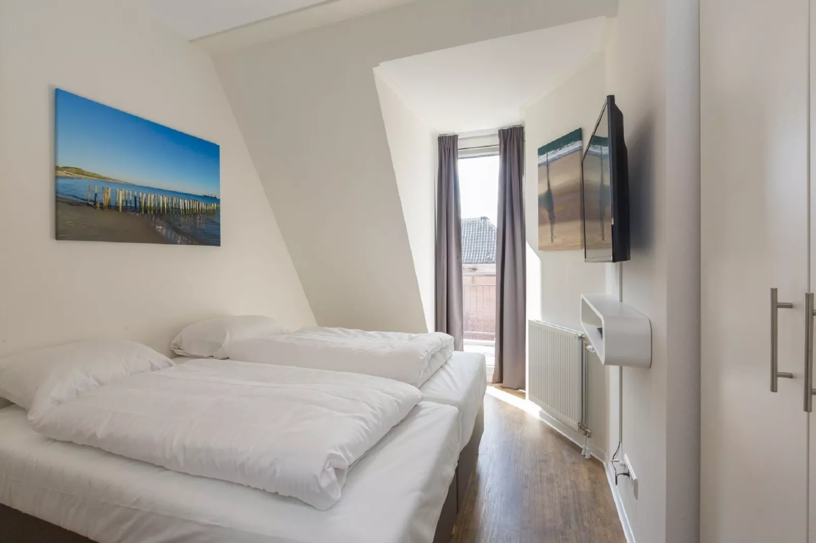 Aparthotel Zoutelande - 4 pers luxe appartement-Bedroom