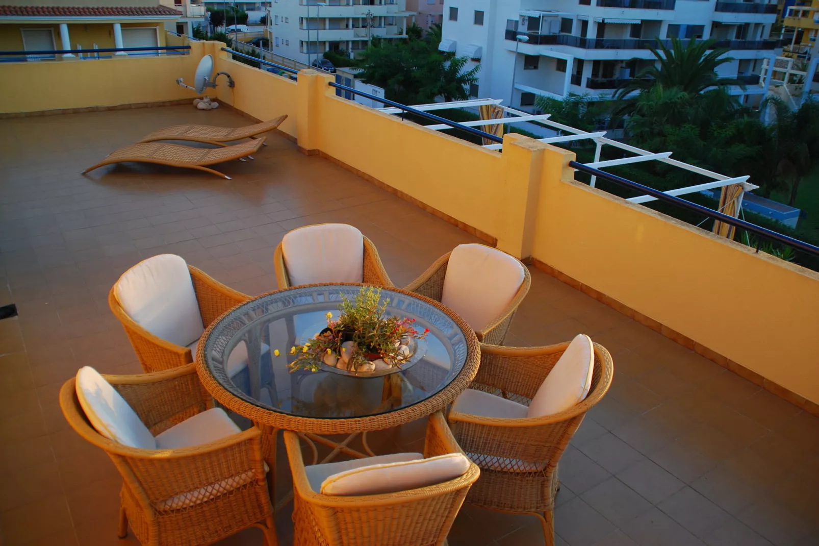 Cascadas de la Marina-Terrace balcony