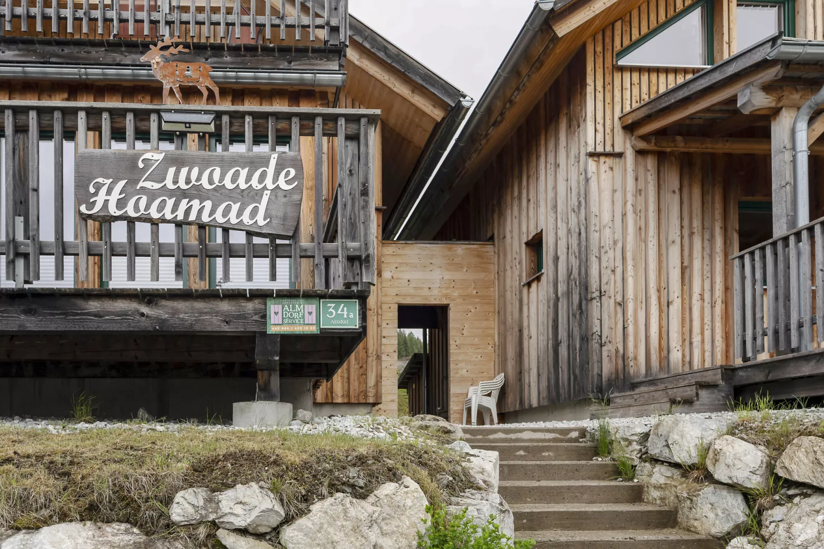 Chalet Zwoade Hoamad-Exterior summer