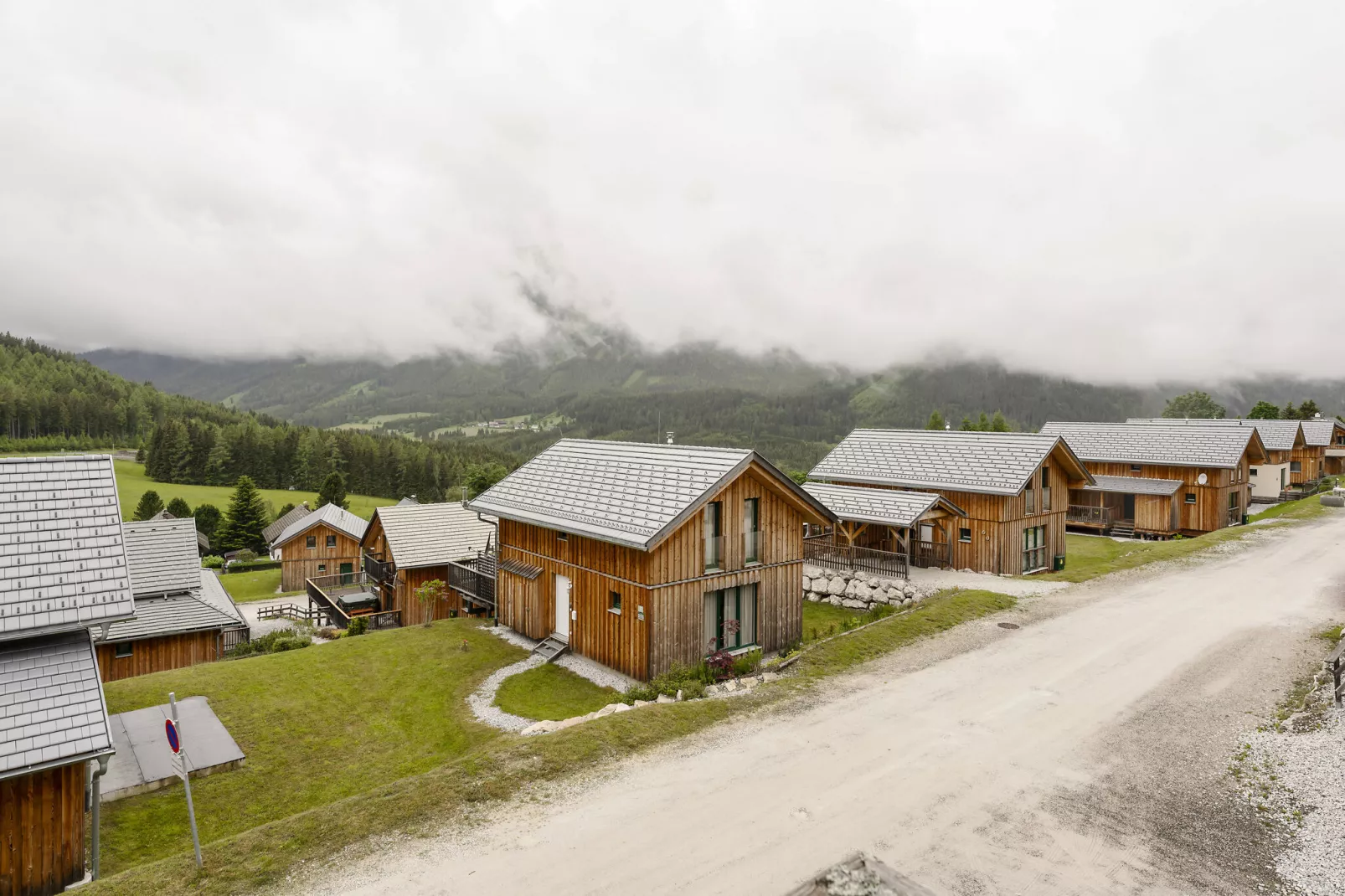 Chalet Zwoade Hoamad-View summer