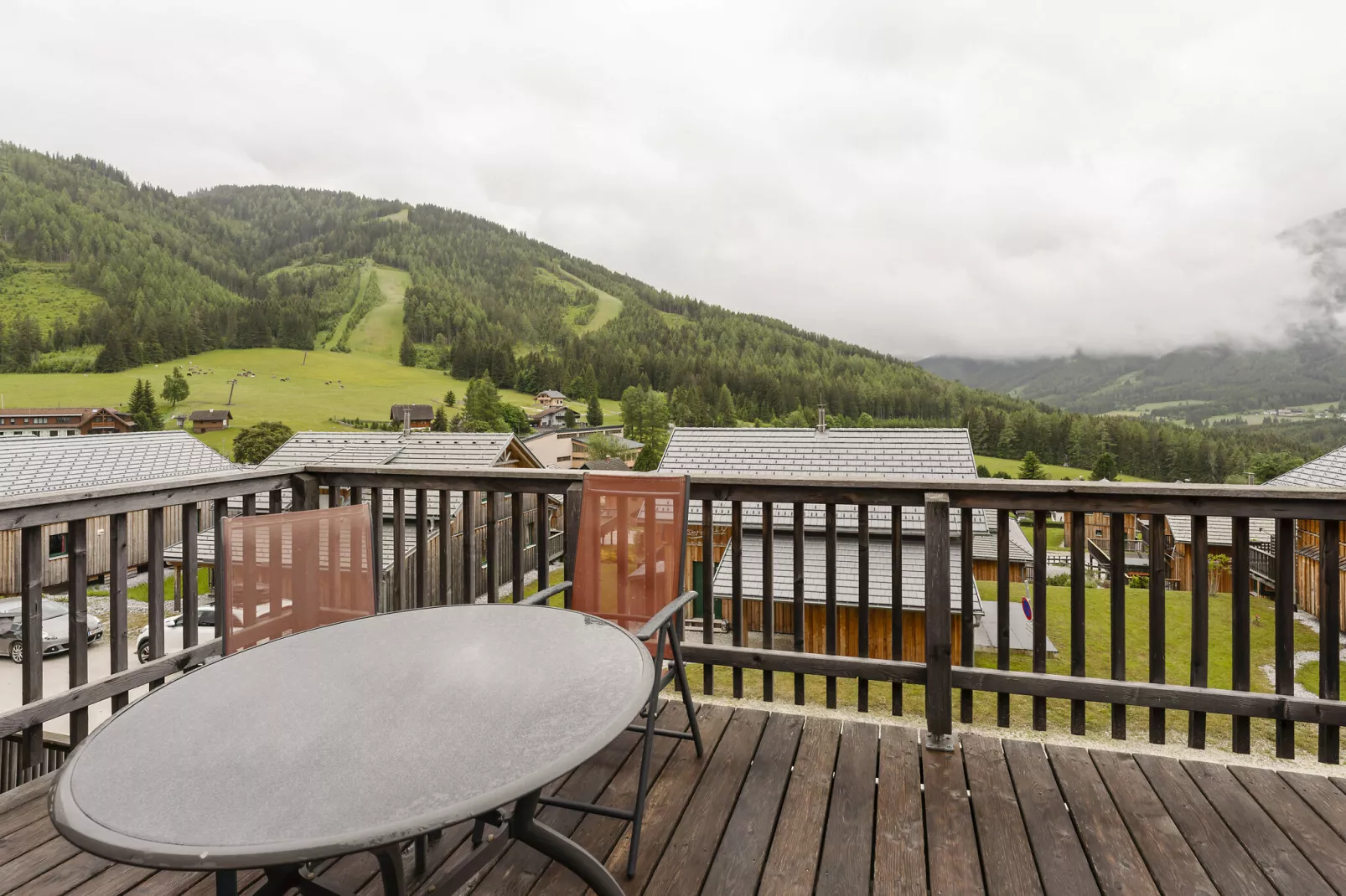Chalet Zwoade Hoamad-Terrace balcony