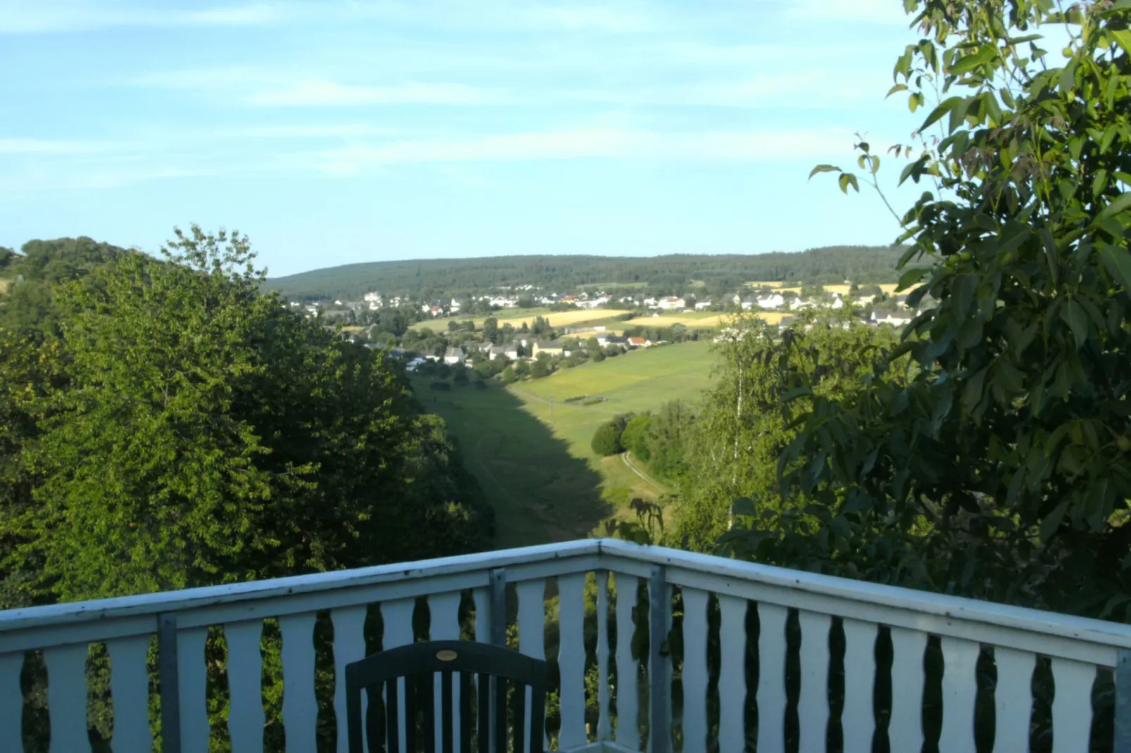 Talblick-View in summer