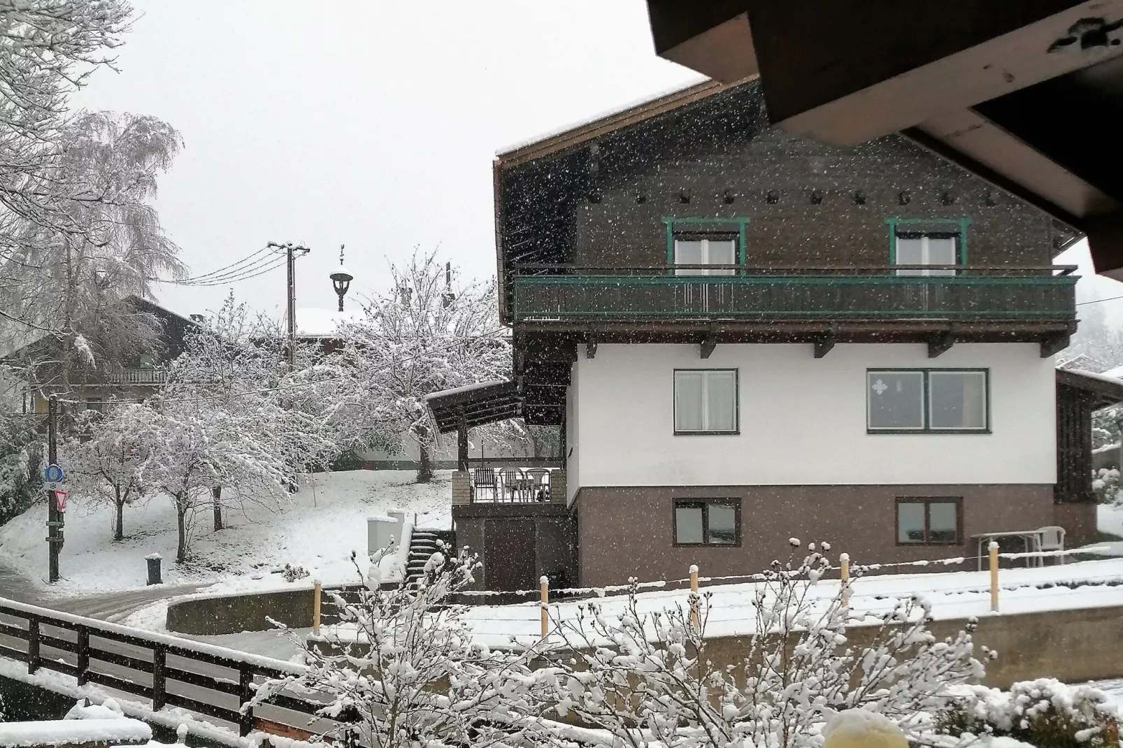 Ferienhaus Hörhager-Außenbereich Winter