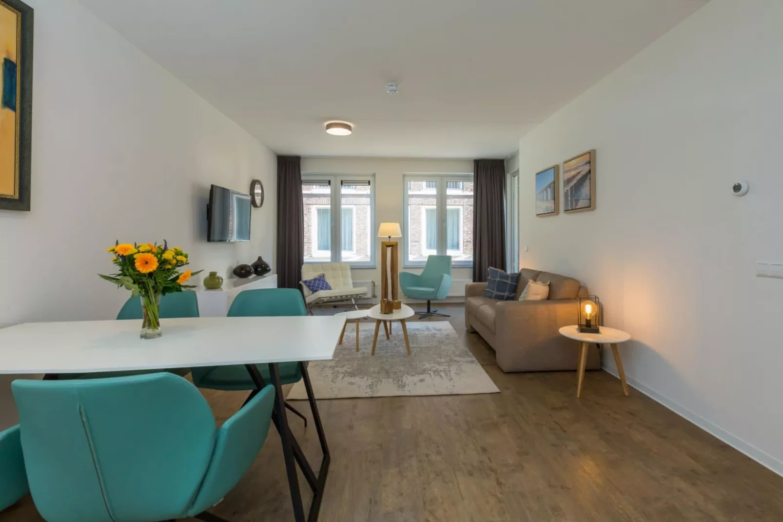 Aparthotel Zoutelande - 4 pers luxe appartement - huisdier-Living room