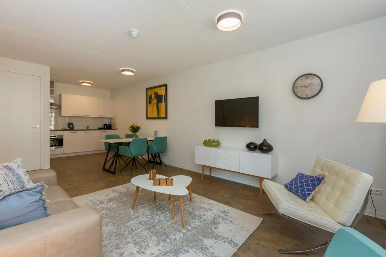 Aparthotel Zoutelande - 4 pers luxe appartement - huisdier-Living room