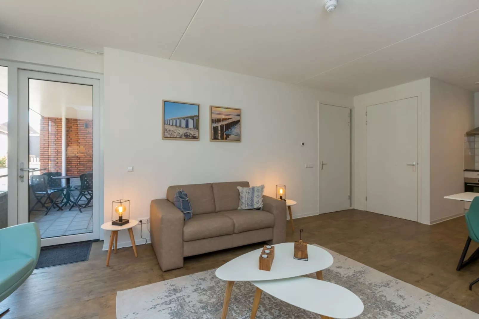 Aparthotel Zoutelande - 4 pers luxe appartement - huisdier-Living room