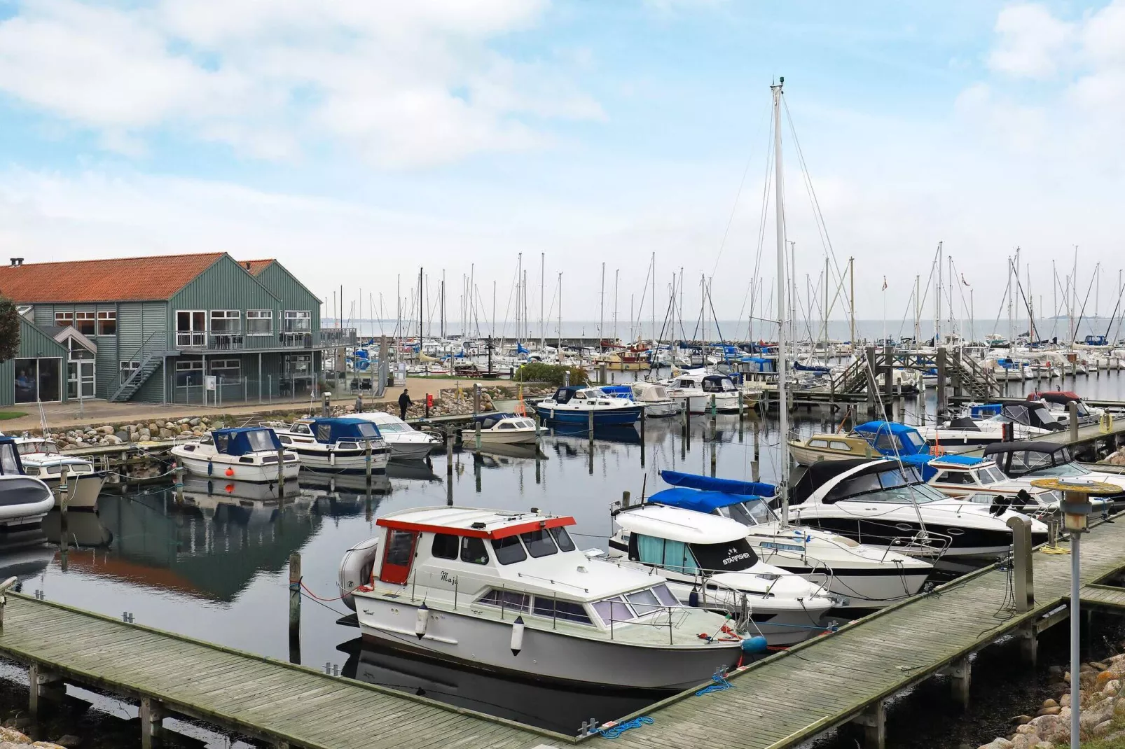 Maison de vacances pour 6 a Rudkøbing-By Traum-Vue sur l'eau