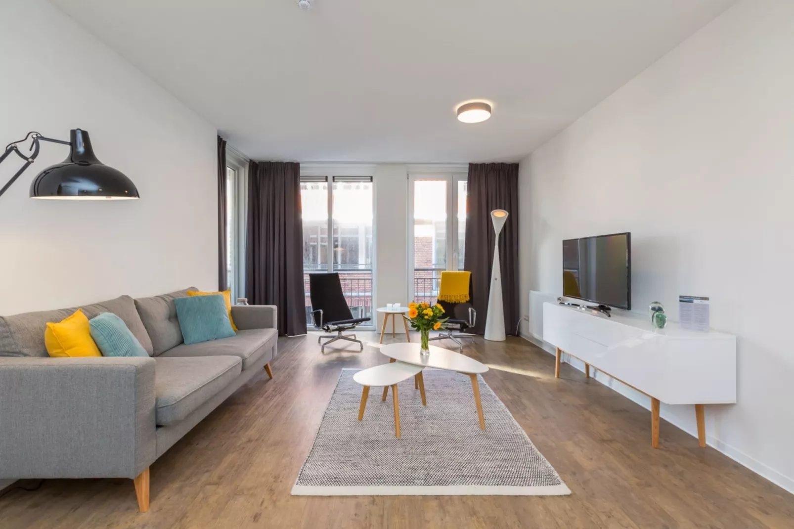 Aparthotel Zoutelande - Luxe 3-persoons comfort appartement-Living room