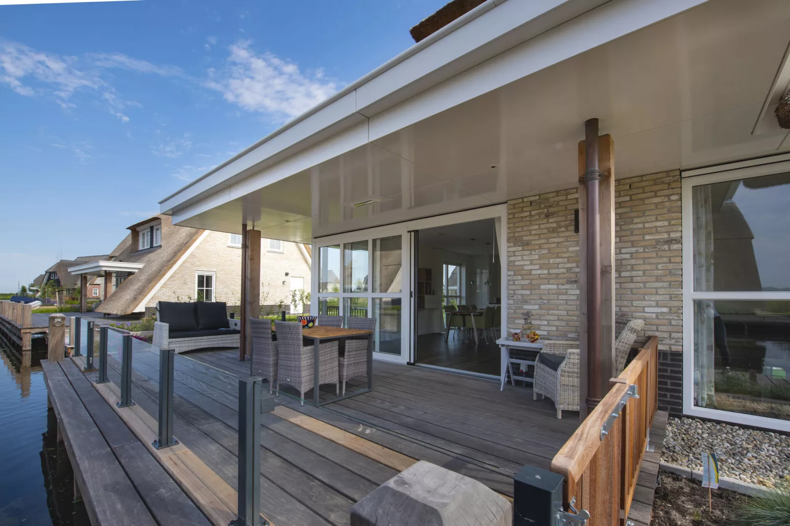 Friese Meren Villa's 4-Terrassenbalkon